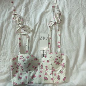 Zara corset top